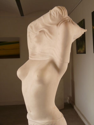 Without Titel I, 2012, Marble Estremoz Creme, 180 x 55 x 40 cm