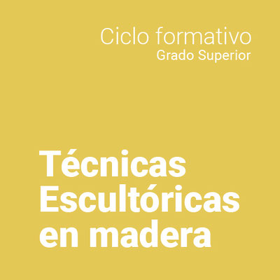 Plan de estudios Técnicas Escultóricas en Madera