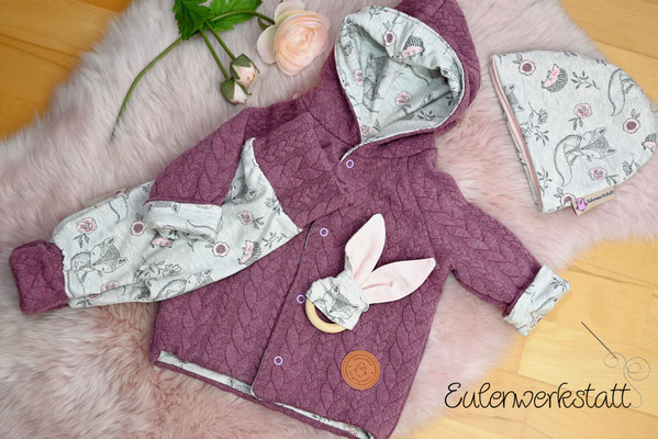 Babyset aus Jaquardjersey