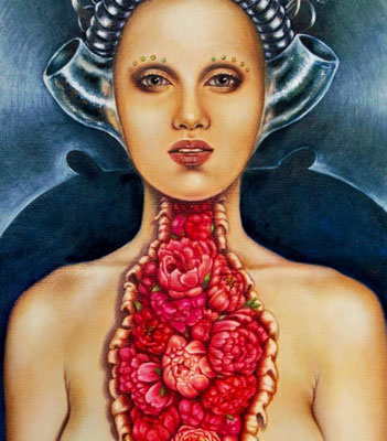 "Naturaleza indómita" (Detail)