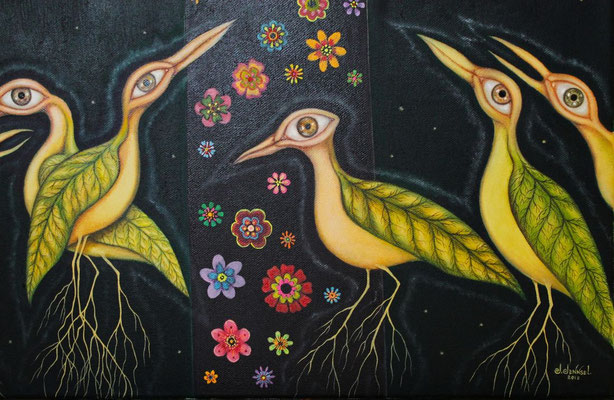 "Arrullo de invierno" (Detail)