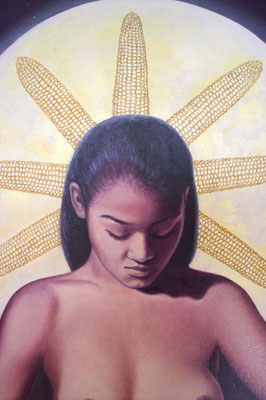 "Luna de maíz" (Detail)
