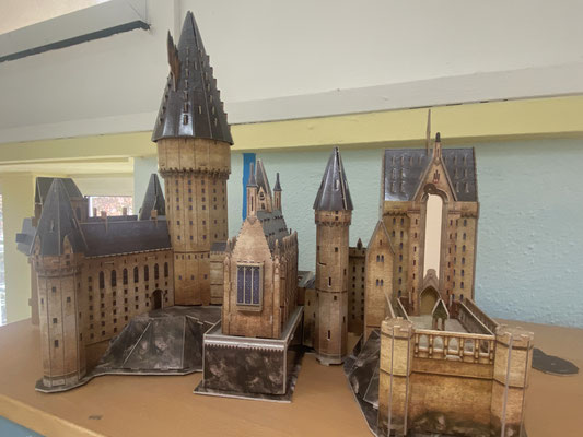 Harry Potter Schloss 3D-Puzzle