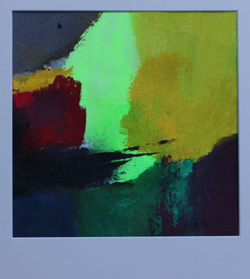 PP 5 /29 x29 cm Bildausschnitt / Acryl auf Papier / 2026