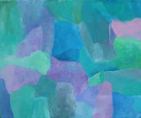 Erwachen / 100 x 120 cm / Mischt. a. Leinwand / 2024