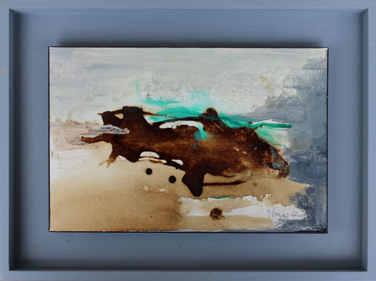 Miniature II     / 30 x 40 cm / Mischtechnik / 2020 