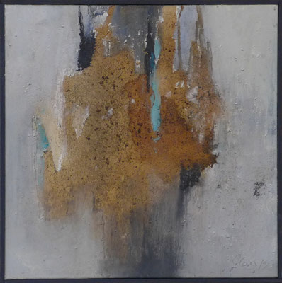 Espresso II / 50 x 50cm / Mischtechnik / 2019