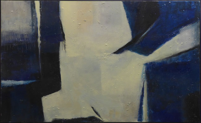 Geiss / 80x130cm / Mischtechnik / 2018. (Privatbesitz)