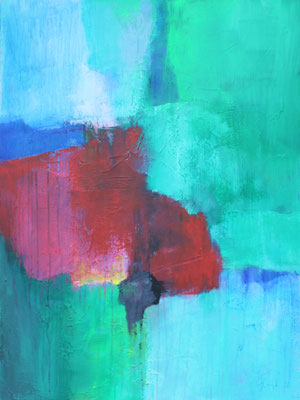 Ardez 4 / 60 x 80 cm / Acryl auf Leinwand / 2026