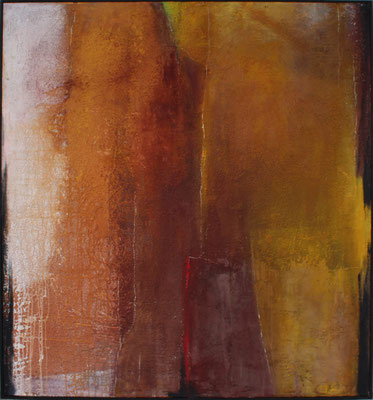 Träumende Wüste / 140 x 150cm /  Mischtechnik / 2021