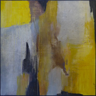 Mäusetanz / 120 x 120cm / Acryl auf Textil / 2019