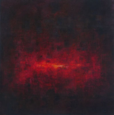 Rotes / Acryl auf Textil / 120 x 120cm / 2017