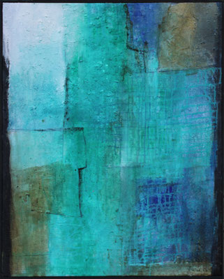 Kloster IV / 90 x 110 cm / Mischtechnik / 2020