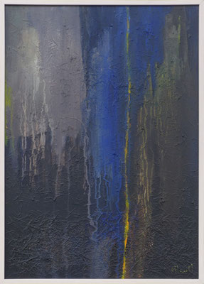Gelb träumt / 52 x 72cm / Mischtechnik / 2019