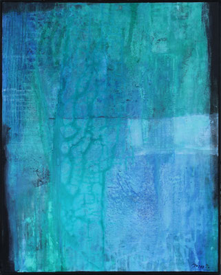 Kloster VI / 90 x 110 cm / Mischtechnik / 2020
