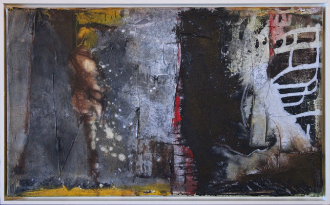 Ohne Titel / 25 x 40cm / Mischtechnik / 2021 / (Privatbesitz)1