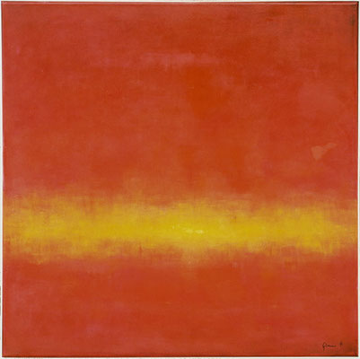 Intim / Öl auf Textil / 101 x 101cm / 2015