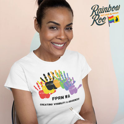 Rainbow Roo starts selling FPRM WA shirts 2021 
