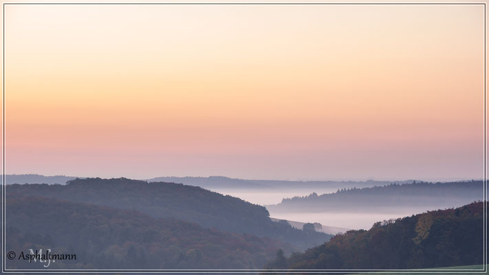 Herbstmorgen in der Nähe von Tauberbischofsheim