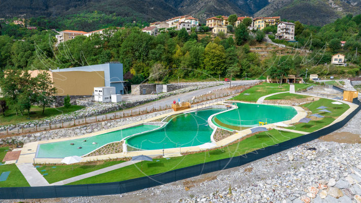 Bassins de baignade biologique, Roquebillière