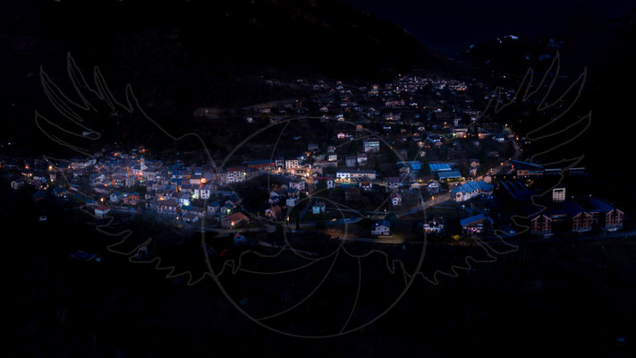 La Bolline, Valdeblore de nuit