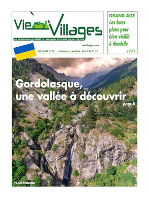 Photo de couverture pour le mensuel VieVillages n°75 - juin 2022