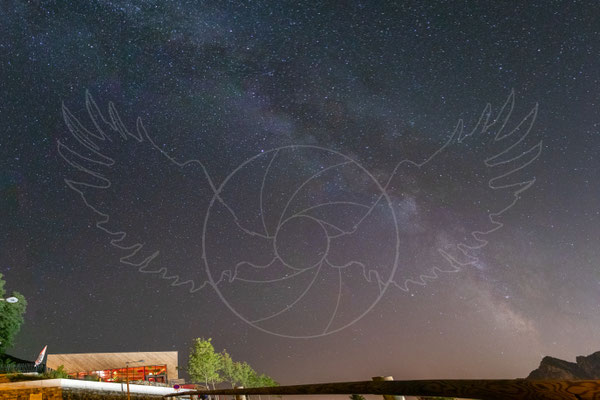 La Station Thermale de Roquebillière sous les étoiles