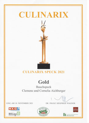 Auszeichnung Culinarix 2021