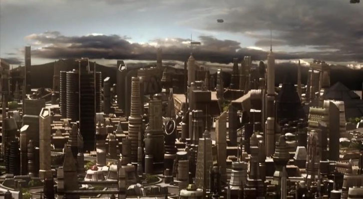 Caprica City, die Hauptstadt von Caprica sollte in der Nachfolgeserie eine große Rolle spielen. Diese wurde aber zurecht aufgrund der schlechten Einschaltquoten nach einer Staffel eingestellt, es bestand bei den Fans kein Bedarf an einer SciFi-Soap Opera