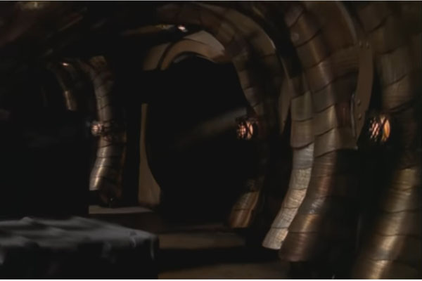 Die Gänge der Moya, dem lebendigen Raumschiff der Farscape-Crew