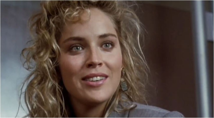 Sharon Stone war in den 80er Jahren einem breiteren Publikum durch die Quatermain Filme bekannt geworden, war aber 1990 weit vom Superstar entfernt