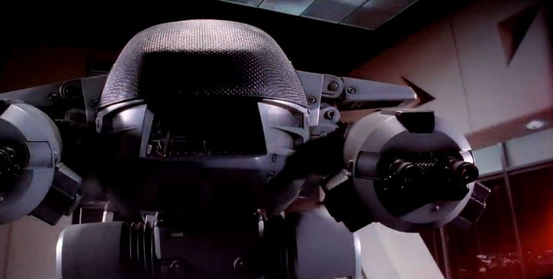 aus Alex Murphy ist Robocop geworden, ein Cyborg