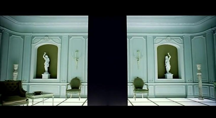 der schwarze Monolith dient als Bindeglied des Films, der die einzelnen Teile letztlich zu einem sinnvollen Ganzen vereint