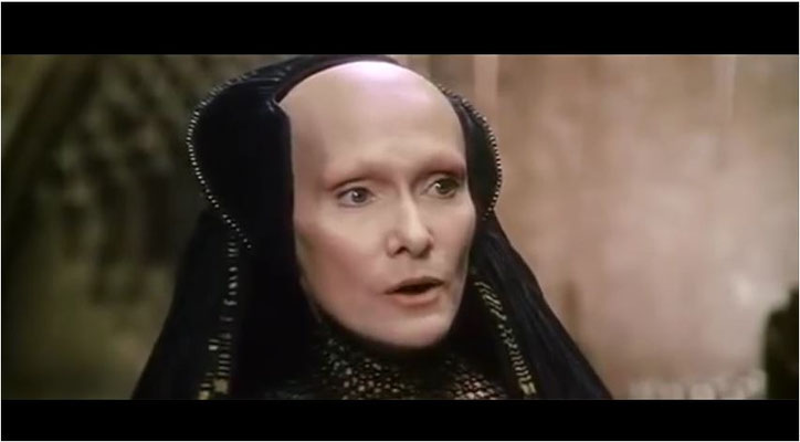 Die Bene Gesserit Hexen geben dem Film einen übersinnlichen Touch