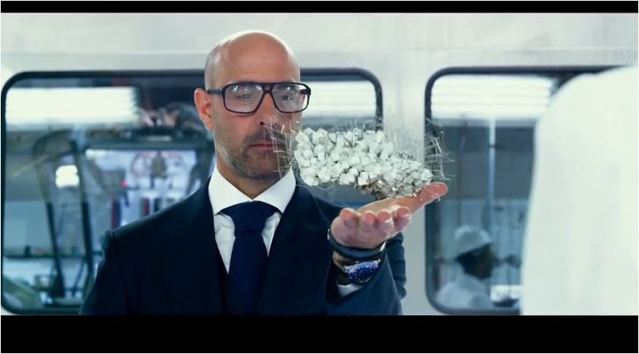 Stanley Tucci spielt den größenwahnsinnigen Ingenieur Joshua Joyce