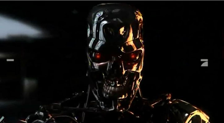 der T888 oder Tripple 8 Terminator, den wir schon aus dem ersten Kinoabenteuer kennen, spielt in der Serie eine große Rolle