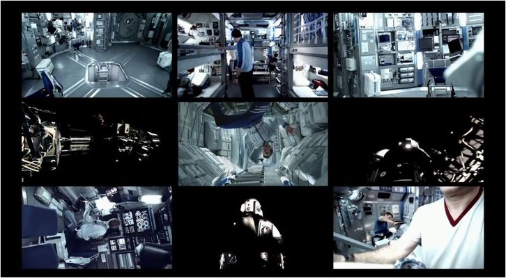 das Splitcamverfahren gibt dem Streifen einen noch realistischeren Eindruck, als der Film ihn sowieso schon bietet. Ähnliche Einstellungen kennen wir etwa aus dem Klassiker Andromeda, tödlicher Staub aus dem All)