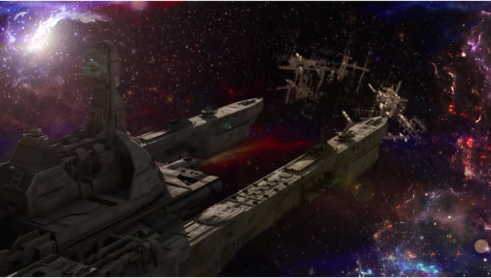 Das Schiff der Starhunter wird von der K.I. Caravaggio bewohnt