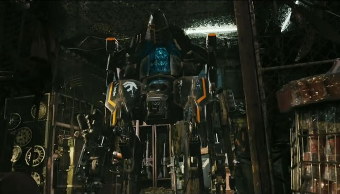 klasse Spezialeffekte: hier: ein Alien-Mech