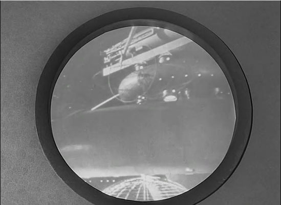 die Raumstation MIRNA stammt aus dem Film "Der Himmel ruft"