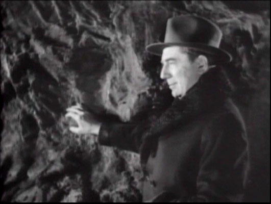 Kultstar Bela Lugosi in seiner angestammten Bösewicht-Rolle, hier als Boroff