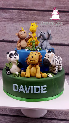 Zootiere zum 1. Geburtstag von Davide