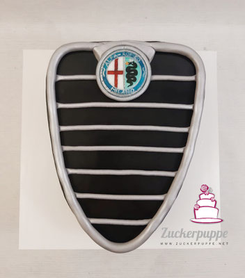 Alfa Romeo Kühlergrill zum 59. Geburtstag von Patrick