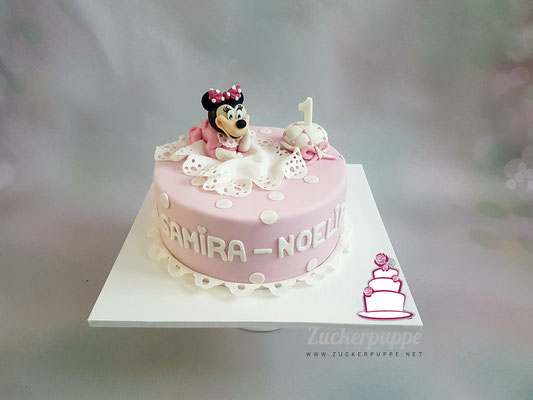 Minnie Mouse zum 1. Geburtstag von Samira - Noelia