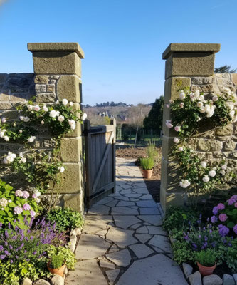 Pilier de jardin 