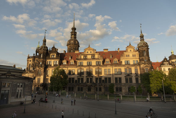 Blick auf das Residenzschloss