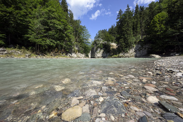Tiroler Ache in der Klobensteinschlucht