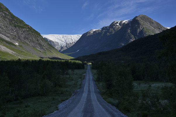 Straße zum Austerdalsbreen
