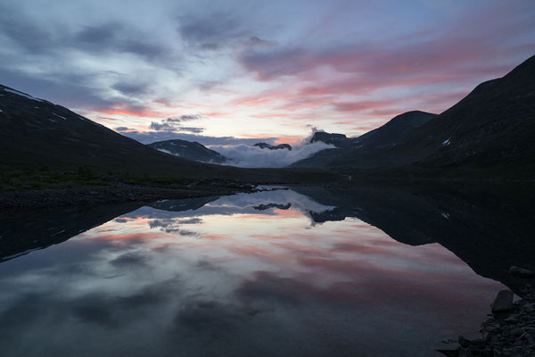 Abendstimmung am Nedre Mardalsvatnet 