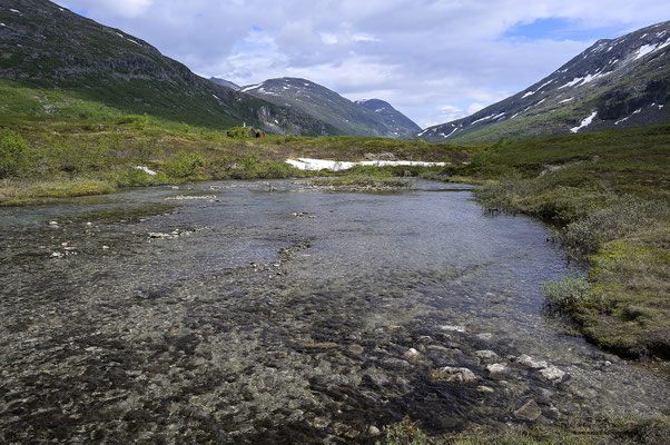 Fluss im Meiardalen